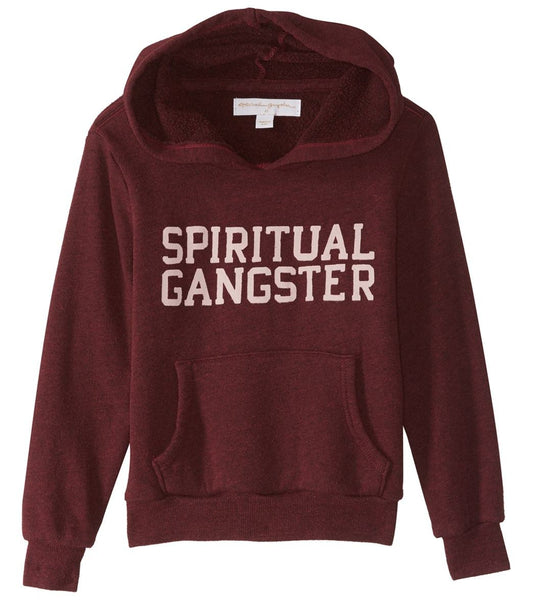 Spiritual Gangster Kids SG Varsity Yoga Pullover Hoodie